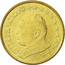 Coin, VATICAN CITY, John Paul II, 50 Euro Cent, 2004, Rome, MS(65-70), Brass