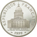 Moneda, Francia, Panthéon, 100 Francs, 1999, Paris, FDC, Plata, KM:951.1