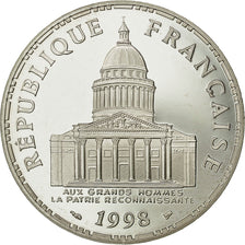 Munten, Frankrijk, Panthéon, 100 Francs, 1998, Paris, FDC, Zilver, KM:951.1