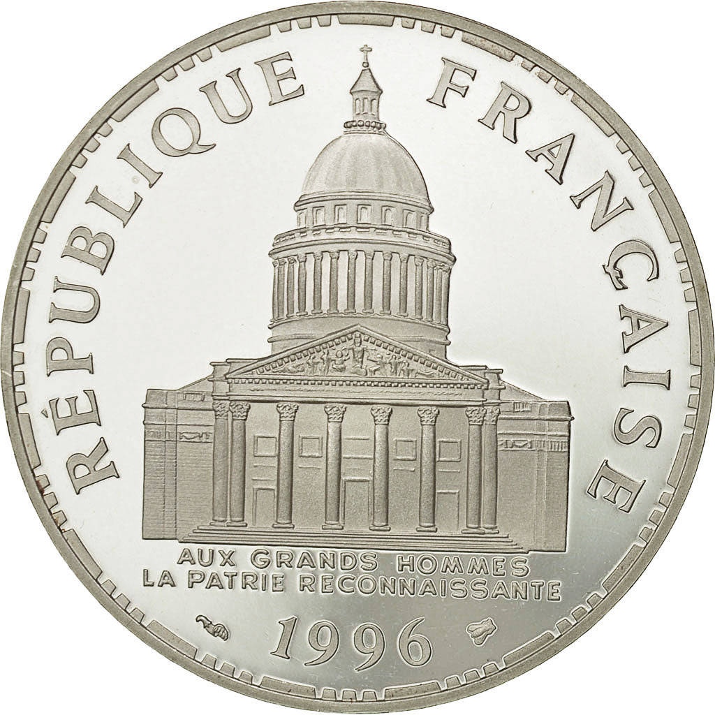 Monnaie, France, Panthéon, 100 Francs, 1996, Paris, FDC, Argent, KM:951.1