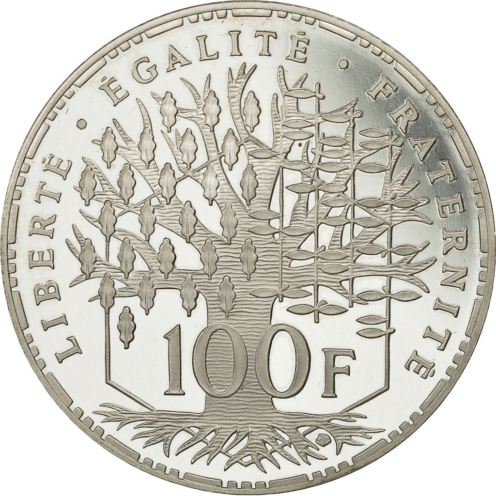 Monnaie, France, Panthéon, 100 Francs, 1996, Paris, FDC, Argent, KM:951.1
