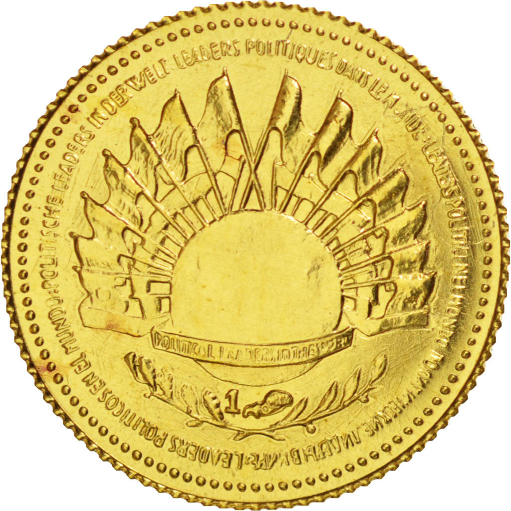 France, Medal, French Fifth Republic, 1981, MS(63), Gold