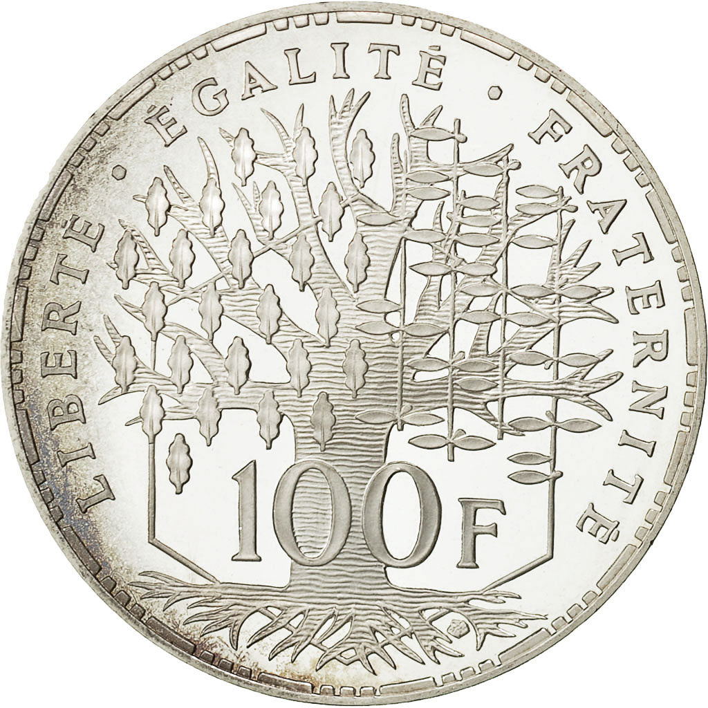 Monnaie, France, Panthéon, 100 Francs, 1995, Paris, FDC, Argent, KM:951.1