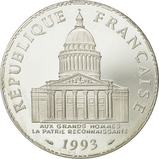Monnaie, France, Panthéon, 100 Francs, 1993, Paris, FDC, Argent, KM:951.1