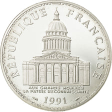 Coin, France, Panthéon, 100 Francs, 1991, Paris, BE, MS(65-70), Silver