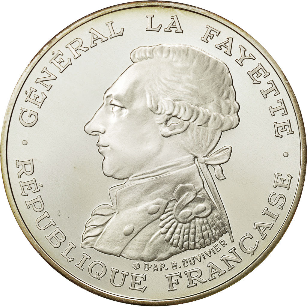 Coin, France, 100 Francs, 1987, MS(65-70), Silver, KM:962a