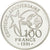 Coin, France, 100 Francs, 1991, MS(65-70), Silver, KM:991, Gadoury:C26