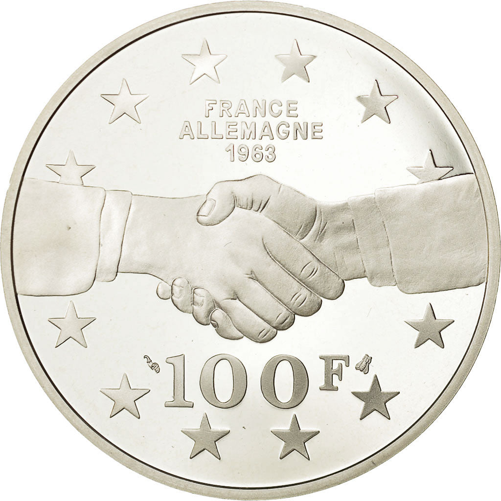 Coin, France, 100 Francs, 1994, MS(65-70), Silver, KM:1046, Gadoury:C89