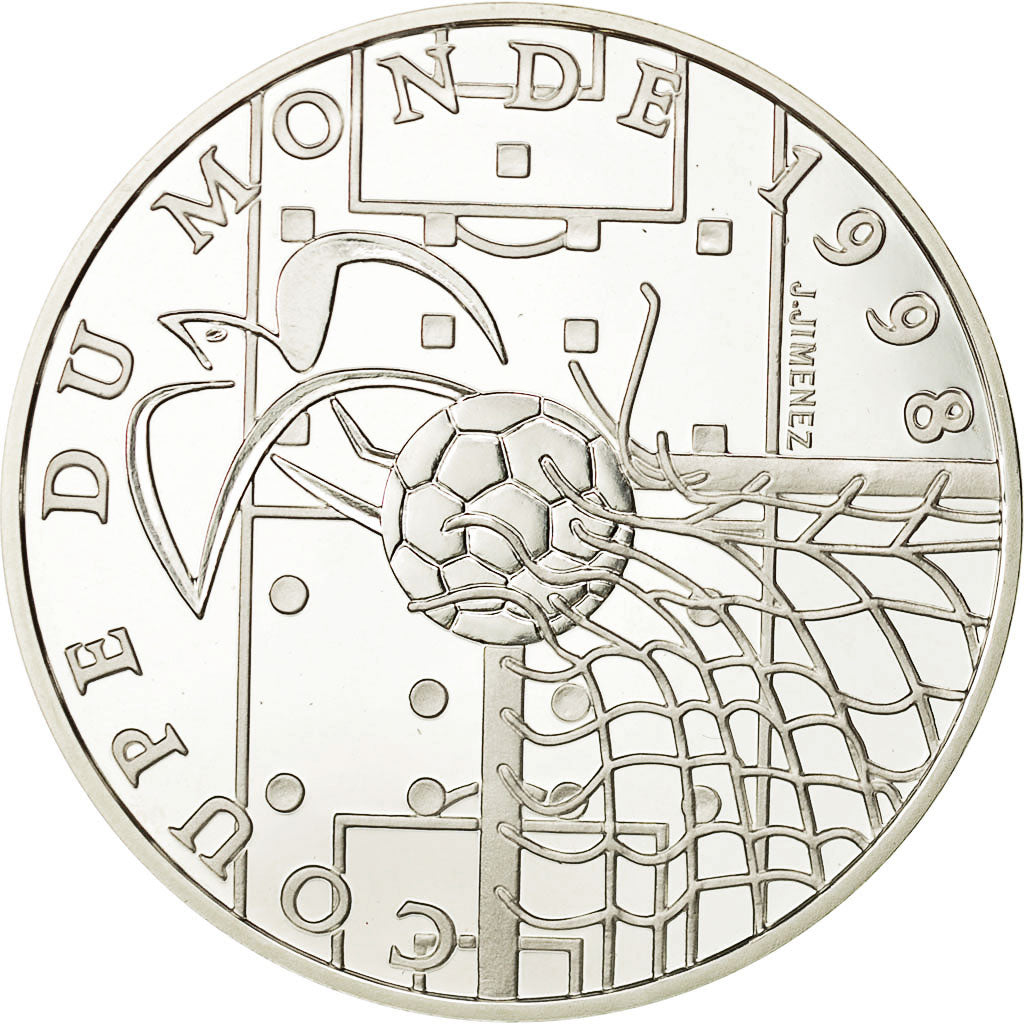 Coin, France, 10 Francs, 1996, MS(65-70), Silver, KM:1144, Gadoury:C167