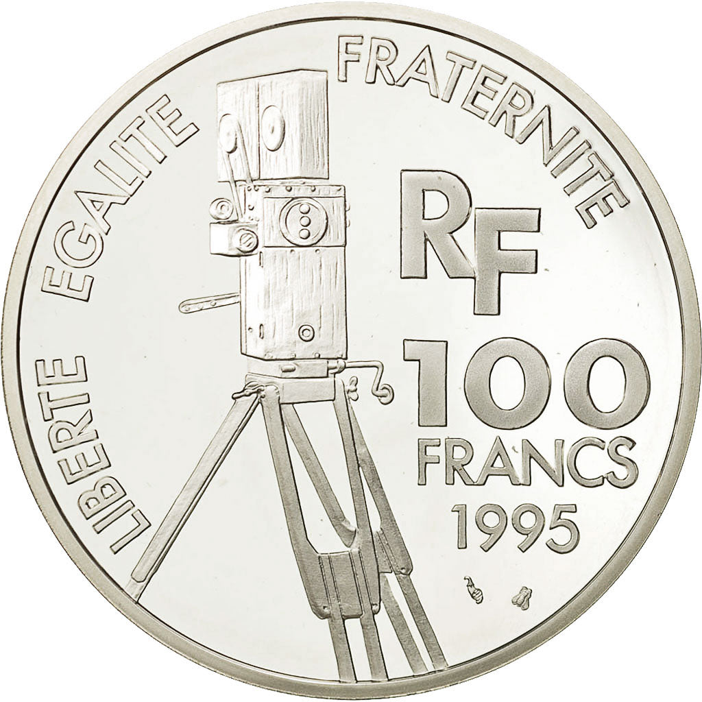 Coin, France, 100 Francs, 1995, MS(65-70), Silver, KM:1076, Gadoury:C104