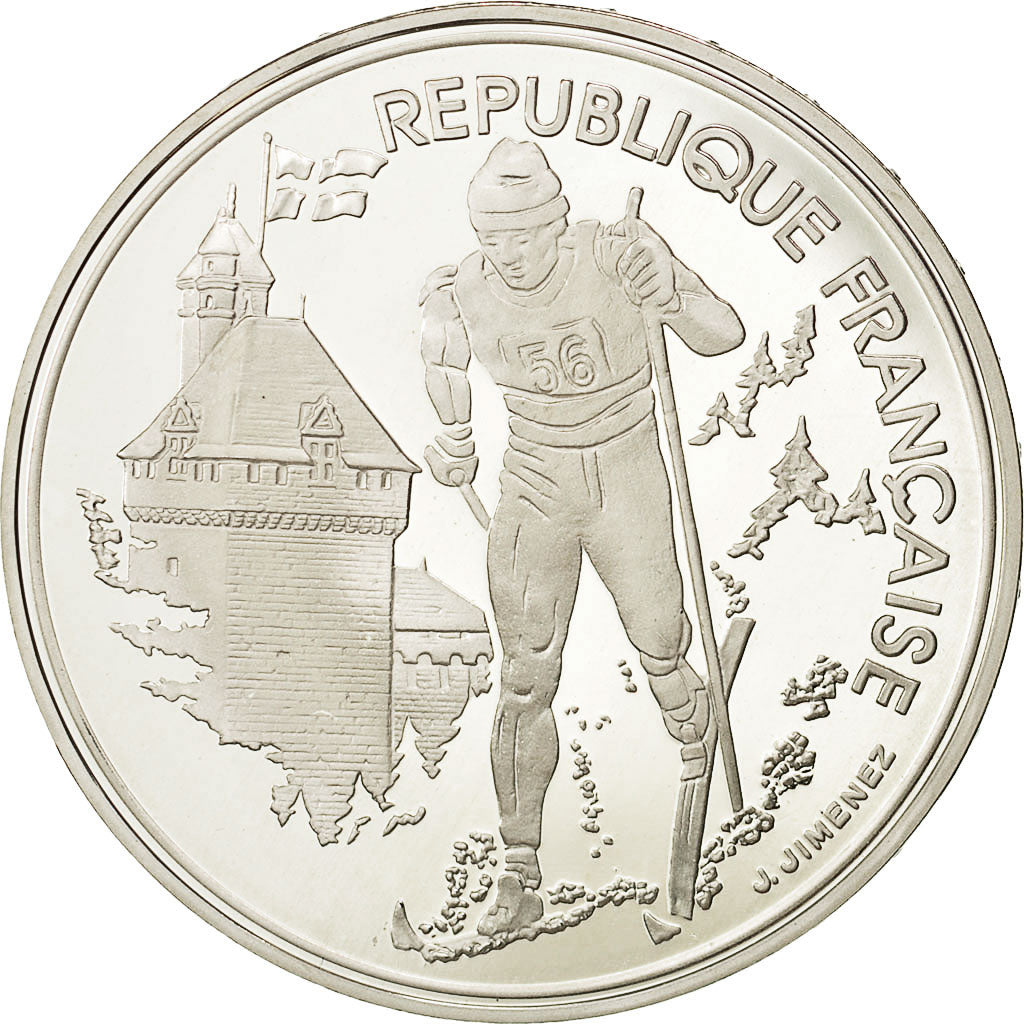 Coin, France, 100 Francs, 1991, MS(65-70), Silver, KM:994, Gadoury:C18