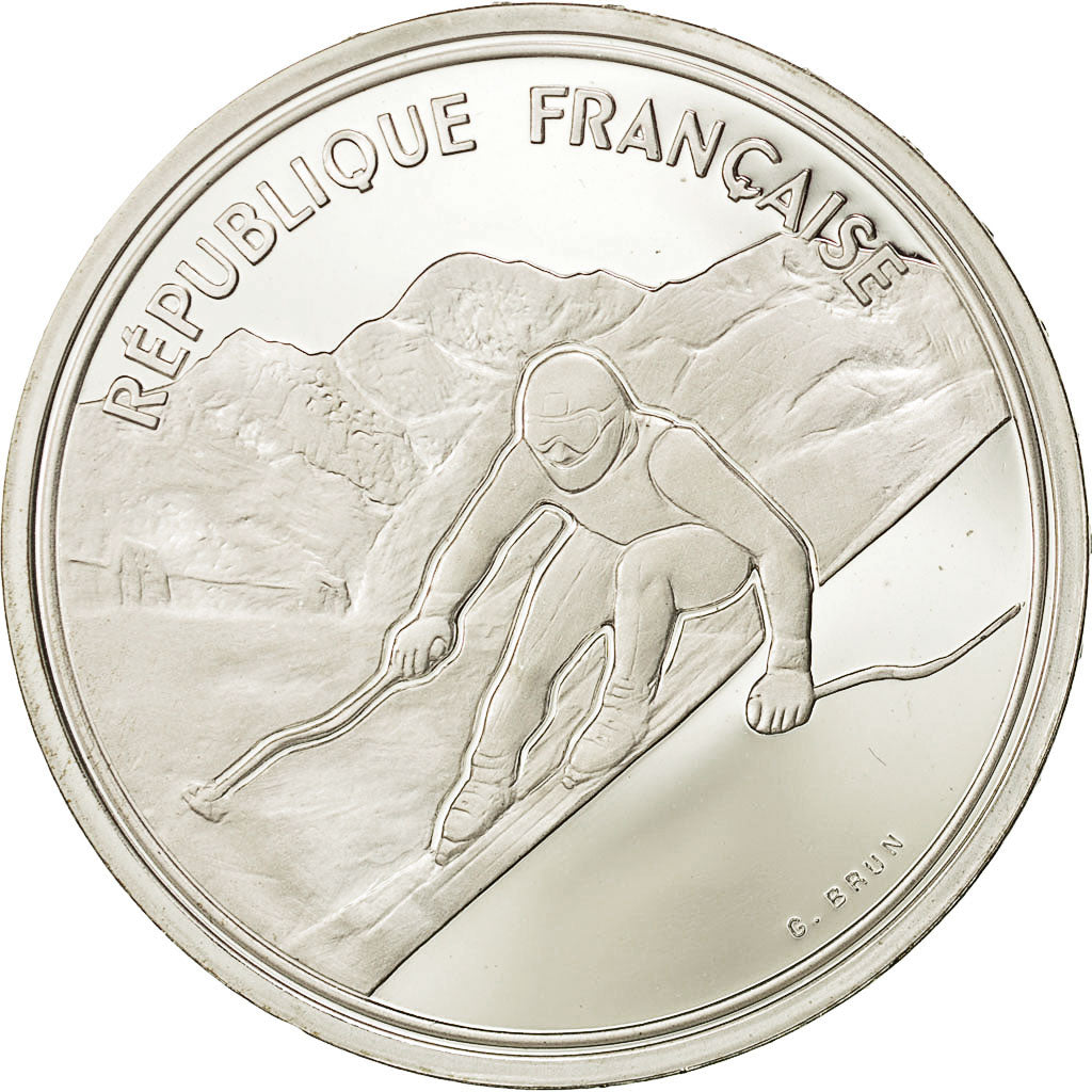 Coin, France, 100 Francs, 1989, MS(65-70), Silver, KM:971, Gadoury:C1