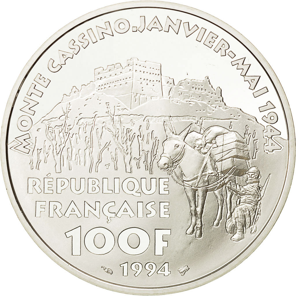 Monnaie, France, 100 Francs, 1994, FDC, Argent, KM:1041, Gadoury:C77