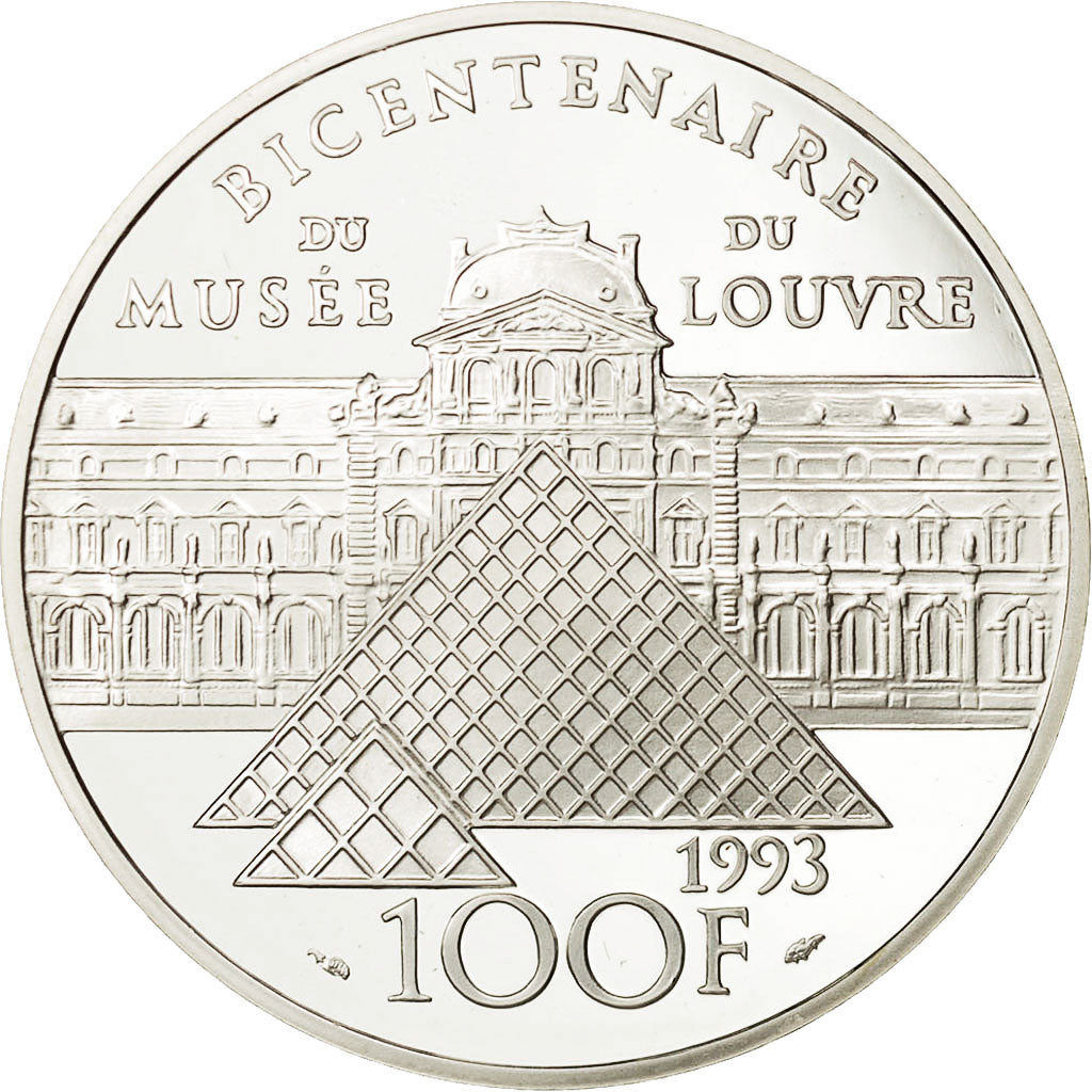 Moneta, Francia, 100 Francs, 1993, FDC, Argento, KM:1022, Gadoury:C53