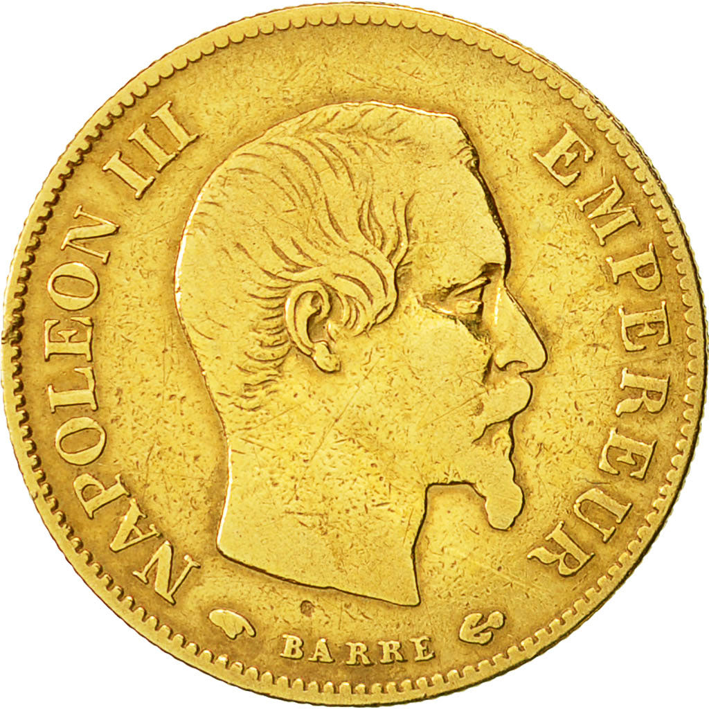 Monnaie, France, Napoleon III, Napoléon III, 10 Francs, 1859, Paris, TB+, Or