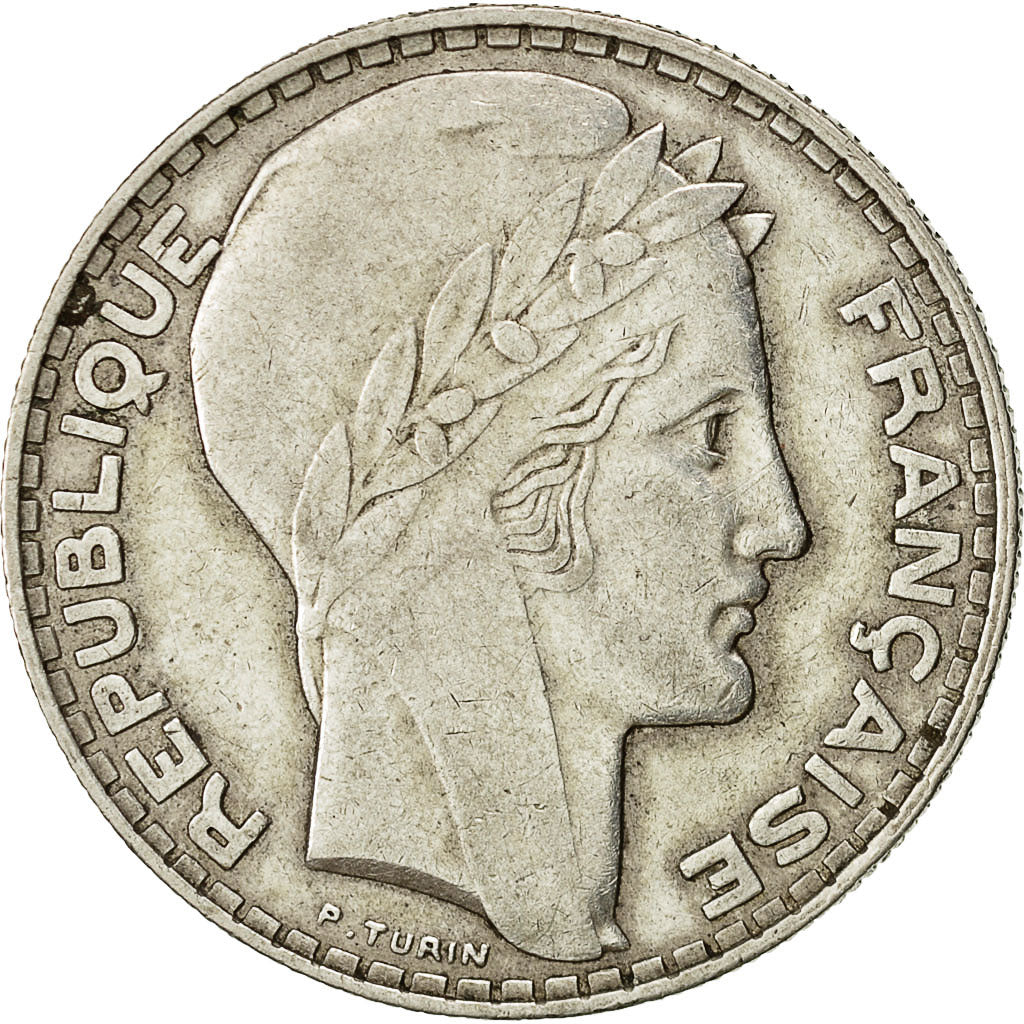 Coin, France, Turin, 20 Francs, 1929, Paris, EF(40-45), Silver, KM:879