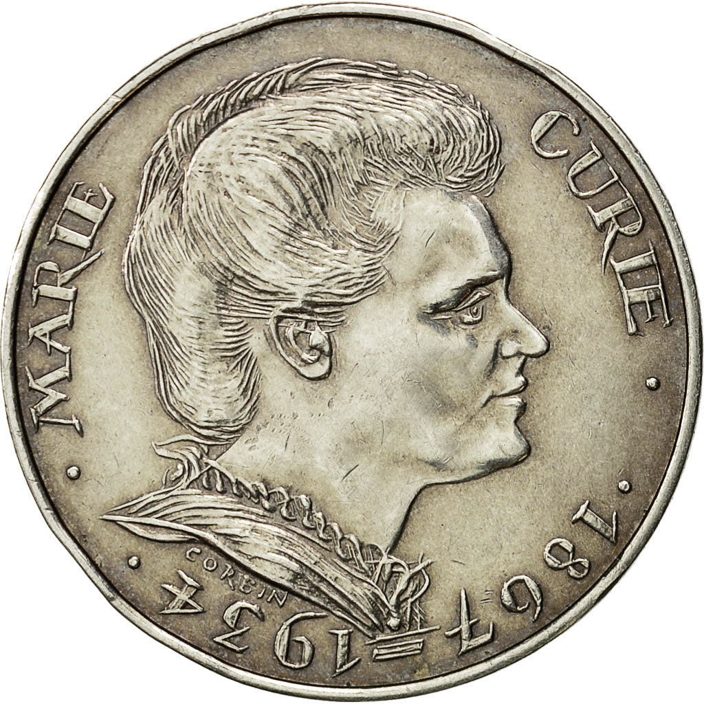 Coin, France, Marie Curie, 100 Francs, 1984, AU(50-53), Silver, KM:955