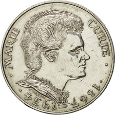 Moneta, Francia, Marie Curie, 100 Francs, 1984, BB+, Argento, KM:955