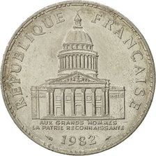 Coin, France, Panthéon, 100 Francs, 1982, Paris, AU(50-53), Silver, KM:951.1