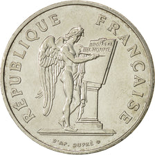 Coin, France, Droits de l'Homme, 100 Francs, 1989, AU(50-53), Silver, KM:970