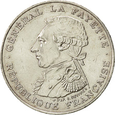 Coin, France, Lafayette, 100 Francs, 1987, AU(50-53), Silver, KM:962