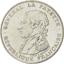 Coin, France, Lafayette, 100 Francs, 1987, AU(50-53), Silver, KM:962