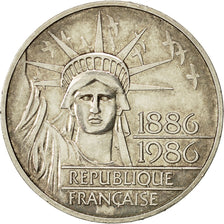 Monnaie, France, Statue de la Liberté, 100 Francs, 1986, TTB+, Argent