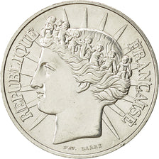 Moneta, Francia, Fraternité, 100 Francs, 1988, BB+, Argento, KM:966