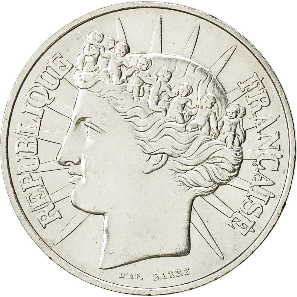 Monnaie, France, Fraternité, 100 Francs, 1988, TTB+, Argent, Gadoury:903