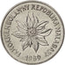 Coin, Madagascar, 5 Francs, Ariary, 1989, Paris, MS(63), Stainless Steel, KM:10