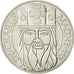 Monnaie, France, Charlemagne, 100 Francs, 1990, TTB+, Argent, Gadoury:905