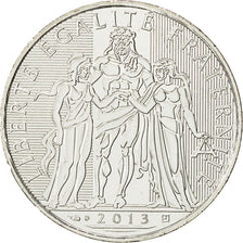 France, 10 Euro, 2013, MS(65-70), Silver, Gadoury:EU590, KM:2073