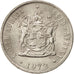 Coin, South Africa, 10 Cents, 1972, MS(60-62), Nickel, KM:85