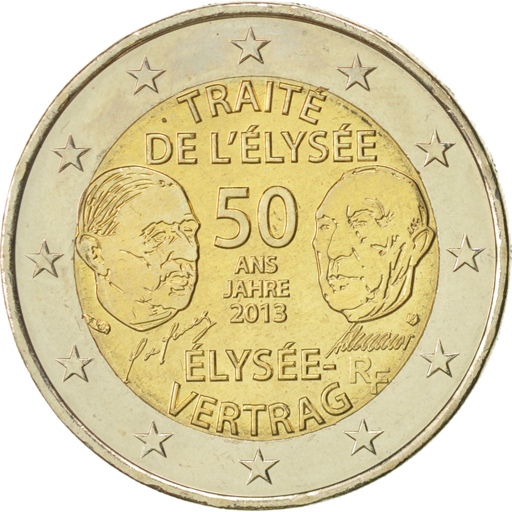 France, 2 Euro, 2013, FDC, Bi-Metallic, Gadoury:17, KM:2094