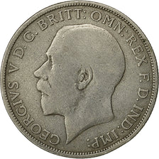 Coin, Great Britain, George V, Florin, Two Shillings, 1921, VF(30-35), Silver