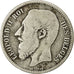 Coin, Belgium, Leopold II, 2 Francs, 2 Frank, 1867, F(12-15), Silver, KM:30.2