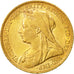 Moneda, Australia, Victoria, Sovereign, 1899, Melbourne, MBC+, Oro, KM:13