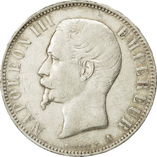 Moneta, Francia, Napoleon III, 5 Francs, 1856, Paris, BB, KM 782.1, Gad 734