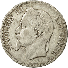 Coin, France, Napoleon III, 5 Francs, 1870, Paris, VF(30-35), KM 799.1, Gad 739