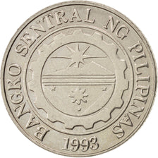 Coin, Philippines, Piso, 1997, AU(55-58), Copper-nickel, KM:269