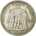 Monnaie, France, Hercule, 5 Francs, 1873, Paris, TB+, Arg,KM 820.1, Gadoury:745a
