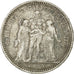 Monnaie, France, Hercule, 5 Francs, 1873, Paris, TB+, Arg,KM 820.1,Gadoury:745a