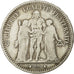 Münze, Frankreich, Hercule, 5 Francs, 1874, Bordeaux, S+, Silber, KM:820.2