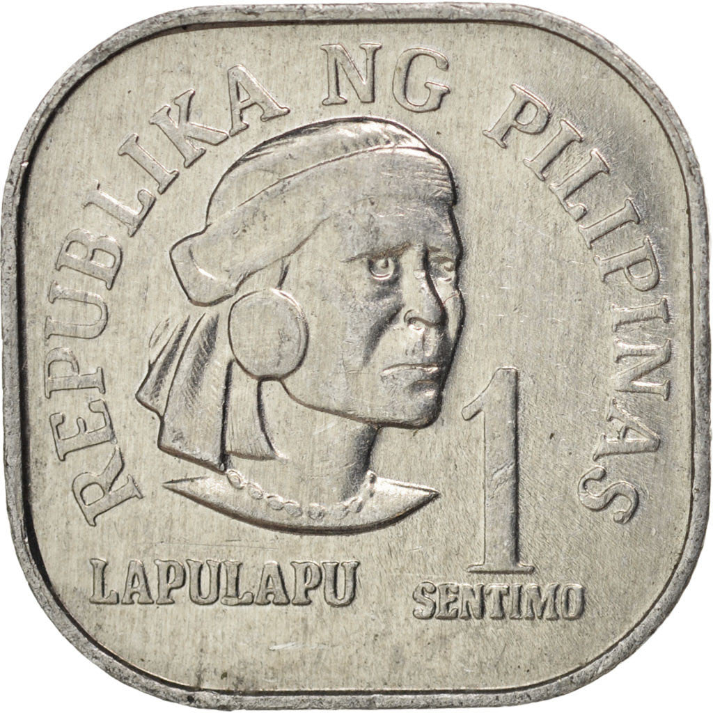 Coin, Philippines, Sentimo, 1977, MS(60-62), Aluminum, KM:205