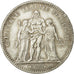 Coin, France, Hercule, 5 Francs, 1876, Paris, AU(50-53), Silver, KM:820.1