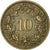 Münze, Schweiz, 10 Rappen, 1873, Bern, SS, Billon, KM:6