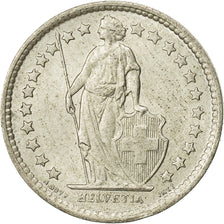 Coin, Switzerland, 1/2 Franc, 1963, Bern, AU(55-58), Silver, KM:23