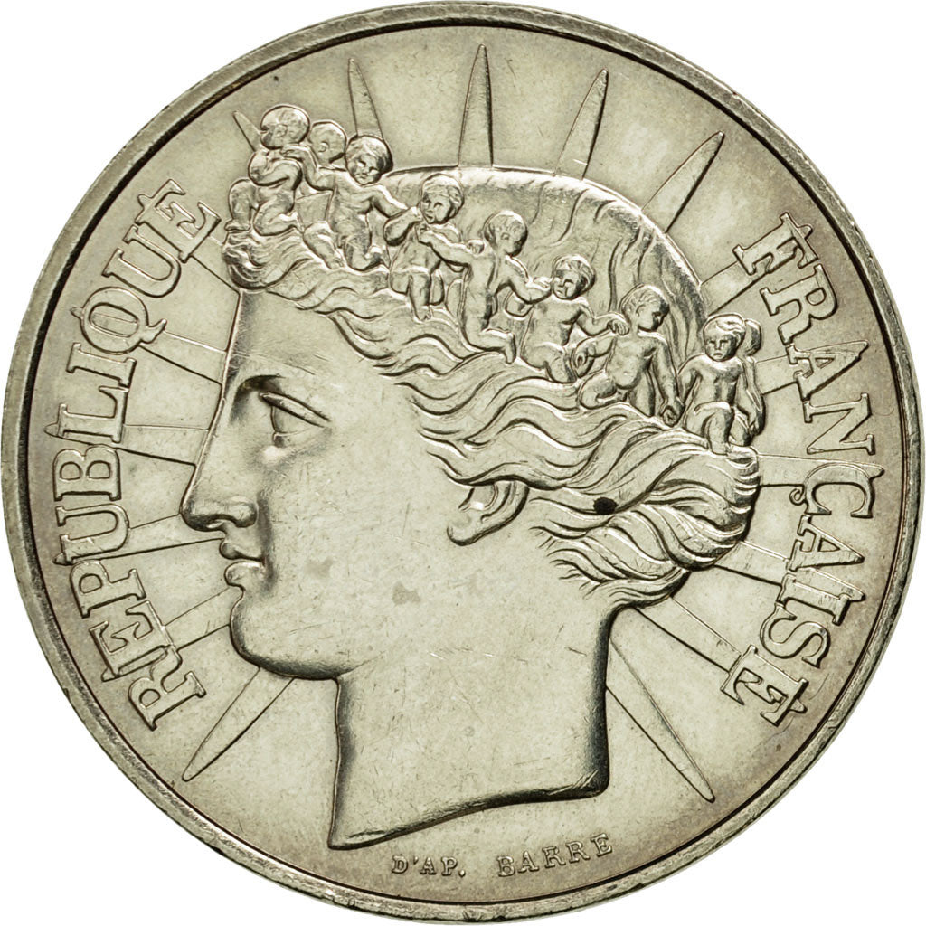 Monnaie, France, Fraternité, 100 Francs, 1988, SUP, Argent, Gadoury:903, KM:966