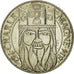 Münze, Frankreich, Charlemagne, 100 Francs, 1990, VZ, Silber, KM:982