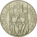 Coin, France, Charlemagne, 100 Francs, 1990, AU(50-53), Silver, KM:982